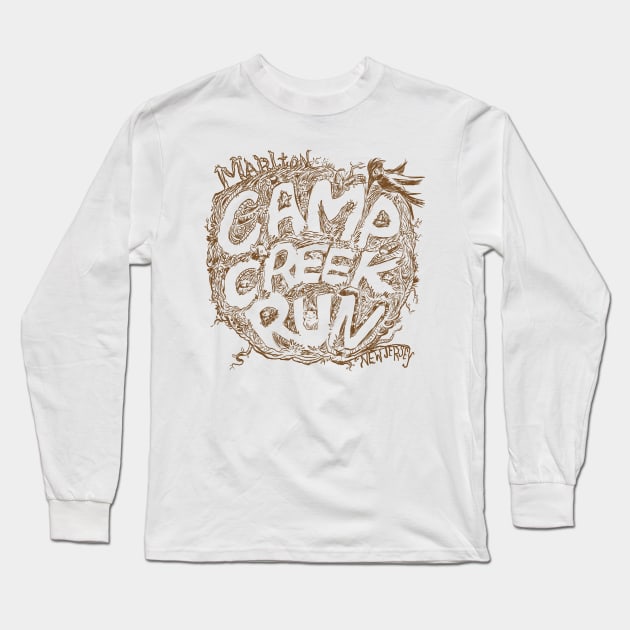 CCR 2014 Vintage Camp Shirt Long Sleeve T-Shirt by Camp Creek Run